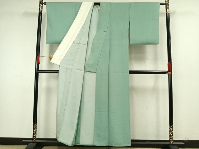 平和屋着物▽伝統工芸師 関正三郎 江戸小紋 単衣 角通し 正絹 逸品 AAAW7691fy