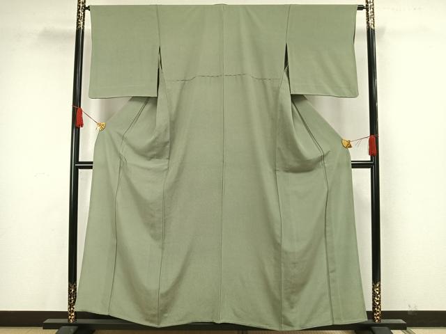 平和屋着物▽保科信 江戸小紋 単衣 幾何学文様 正絹 逸品 AAAW7699fy