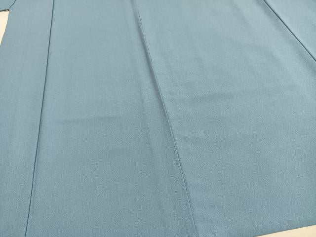 平和屋着物▽色無地 単衣 空色 洗える着物 AAAW7793fy