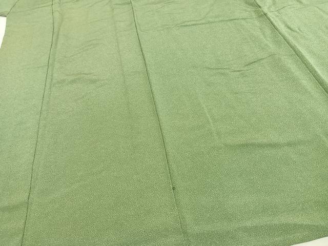 平和屋着物▽訪問着 単衣 作家物 草木染 霞文 鬼しぼ縮緬 正絹 逸品 AAAW7797fy