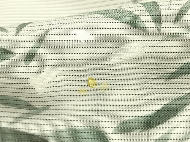 平和屋着物▽訪問着 無双 紗袷 紗×絽 手描き 草花文 ロング丈 正絹 逸品 AAAW7888fy