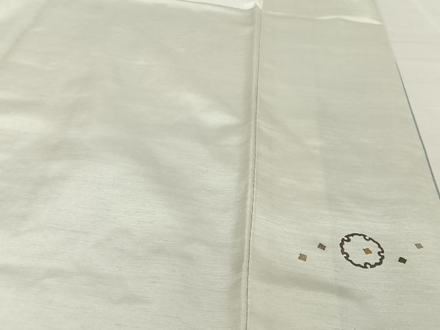 平和屋着物●石川県指定無形文化財 牛首紬 白山工房 手織り 市川純一郎 訪問着 刺繍 雪輪文 暈し染め 金糸 金彩 正絹 逸品 AAAX0147np