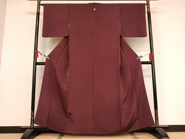 平和屋着物●上質な小紋 天目暈し 金彩 正絹 逸品 AAAX0164np