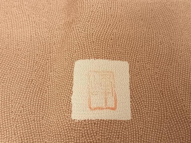 平和屋着物●江戸小紋 作家物 変わり縞 正絹 逸品 AAAX0197np