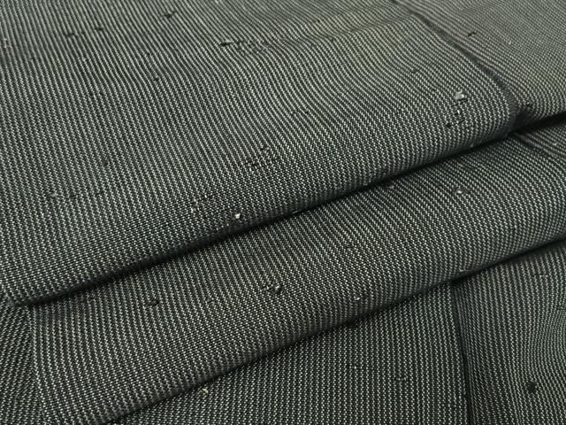 平和屋着物●男性 紬 縞 正絹 逸品 AAAX0270np