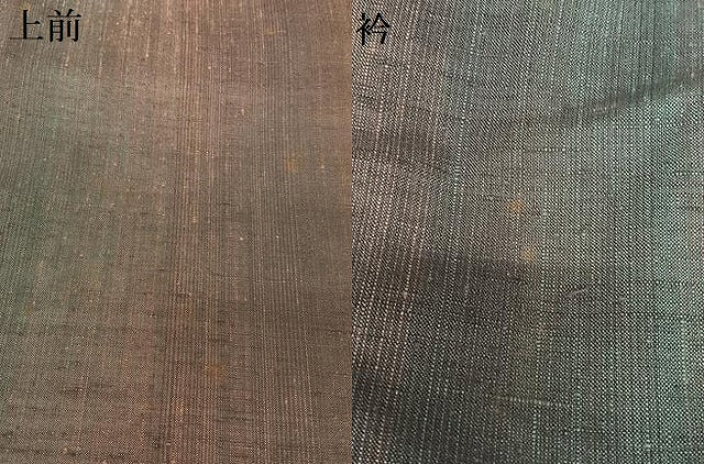 平和屋着物●上質な紬 縞 正絹 逸品 AAAX0645zg