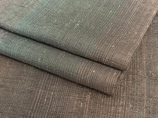 平和屋着物●上質な紬 縞 正絹 逸品 AAAX0645zg