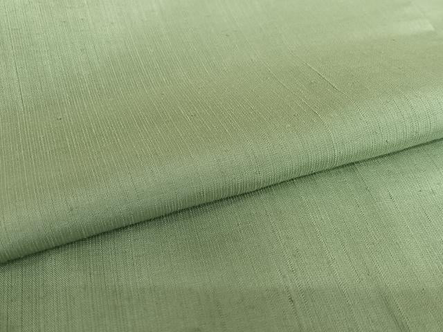 平和屋着物●上質な紬 色無地 岩井茶色 正絹 逸品 AAAX0646zg