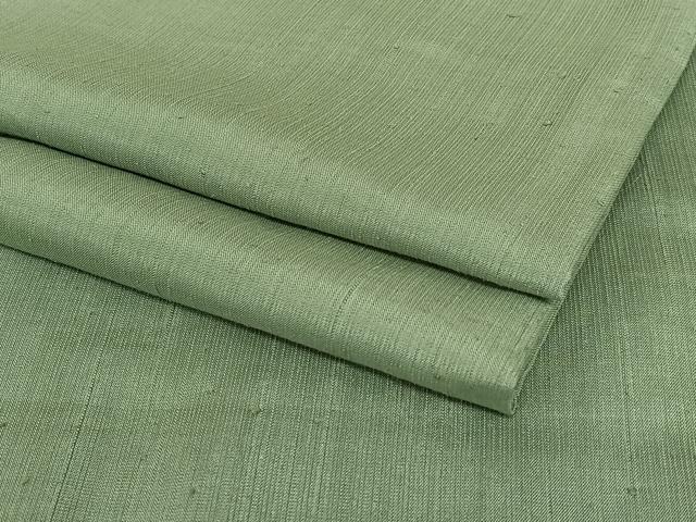 平和屋着物●上質な紬 色無地 岩井茶色 正絹 逸品 AAAX0646zg