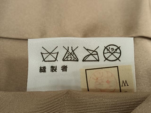 平和屋着物●男性 馬乗り袴 色無地 赤白橡色 洗える着物 AAAX0745zg