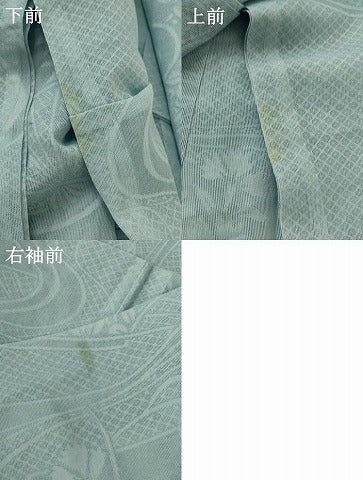 平和屋着物*夏物 長襦袢 流水草花紋紗 洗える着物 逸品 AAAZ8518jd