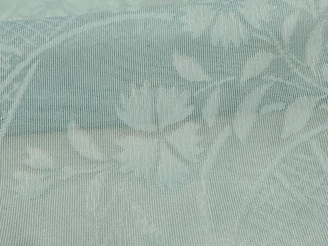 平和屋着物*夏物 長襦袢 流水草花紋紗 洗える着物 逸品 AAAZ8518jd
