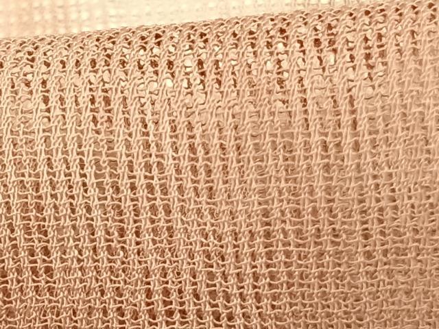 平和屋着物▽道中着 スリーシーズン 春夏秋 塵除け 霞文 ロング丈 正絹 逸品 AAAX5352fy