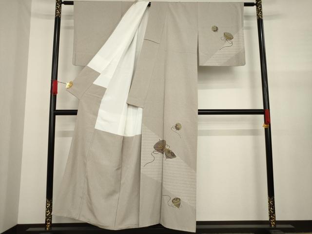 平和屋着物●訪問着 独楽 コマ 正絹 逸品 AAAX6997ck
