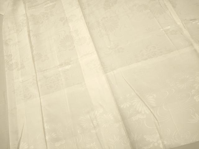 平和屋着物■長襦袢 袷 流水吉祥花文 正絹 逸品 AAAX7206fw