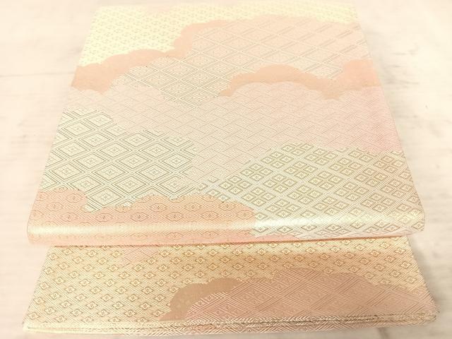 平和屋着物◎佐賀錦 六通柄袋帯 吉祥文 正絹 逸品 AAAX7471yx
