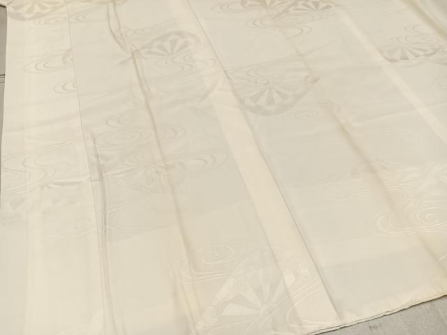 平和屋着物■長襦袢 袷 流水片輪車地紋 正絹 逸品 AAAX8318ph