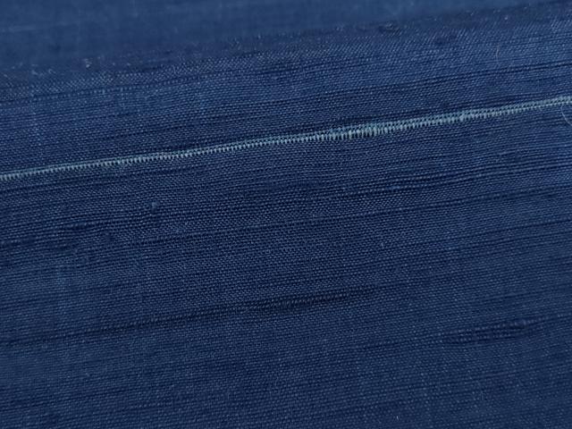 平和屋着物●上質な紬 横縞 正絹 逸品 AAAX8352ck