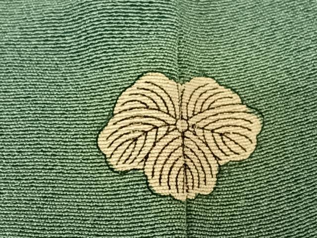 平和屋着物●本加賀友禅作家 梶山伸 訪問着 枝花文 暈し染め 正絹 逸品 AAAY0037zg