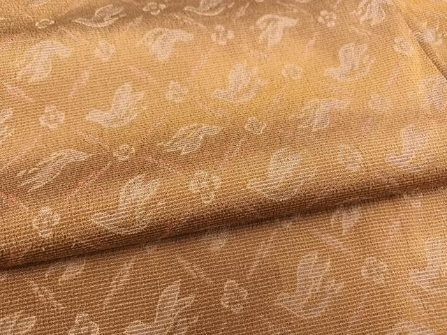 平和屋着物●お召 飛鳥菱文 正絹 逸品 AAAY1709np