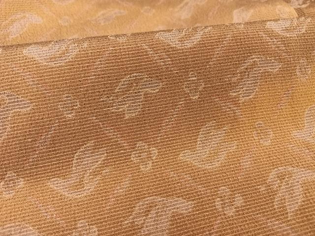 平和屋着物●お召 飛鳥菱文 正絹 逸品 AAAY1709np