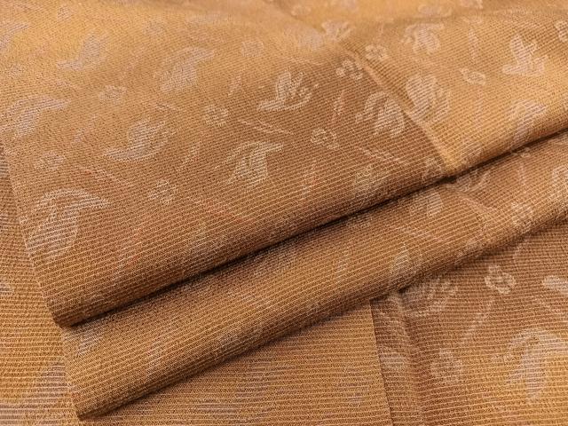 平和屋着物●お召 飛鳥菱文 正絹 逸品 AAAY1709np