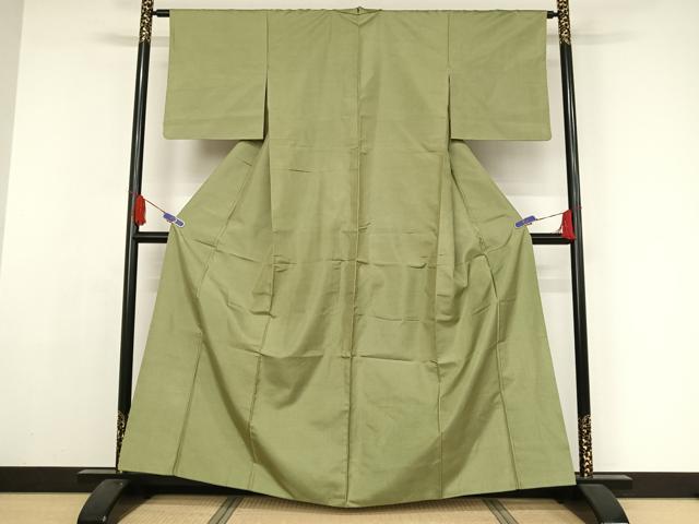 平和屋着物●本場染大島紬 江戸小紋 行儀 正絹 逸品 AAAY1792np