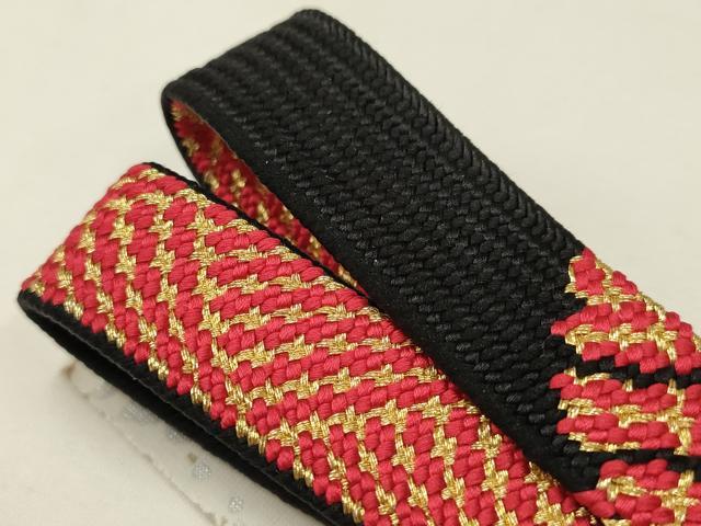 平和屋着物●和装小物 帯締め・帯揚げセット 総絞り 刺繍 ラインストーン 高麗組 金糸 逸品 AAAY2316ay
