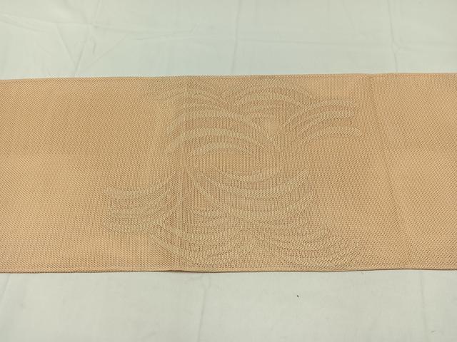 平和屋着物*夏物 太鼓柄袋帯 流水飛鶴文 正絹 逸品 AAAY4332jh