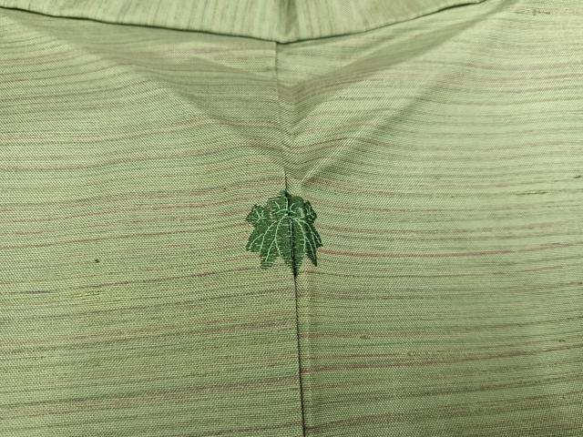 平和屋着物●上質な紬 霞文 正絹 逸品 AAAY5934ph