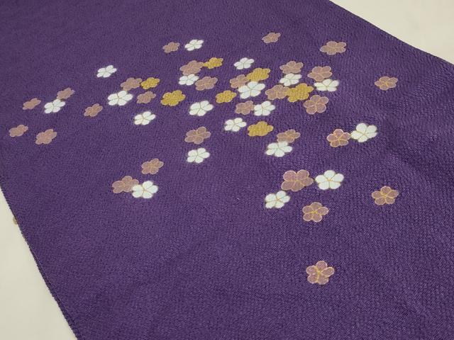平和屋着物●和装小物 振袖用帯締め・帯揚げセット 舞花文 金糸 金彩 逸品 AAAY6112ay