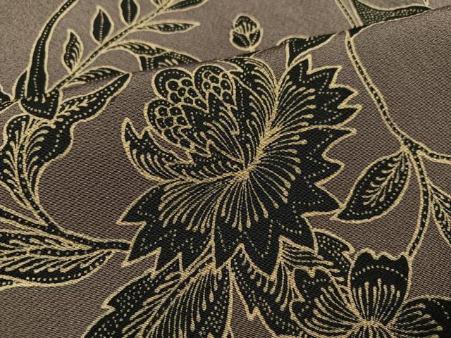 平和屋着物●友禅作家の巨匠 浅井青仁 訪問着 花鳥文 正絹 逸品 AAAY6337ph