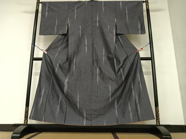 平和屋着物●訪問着 紬地 飛鳥文 正絹 逸品 AAAY6500zg