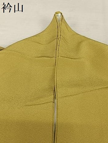 平和屋着物●上質な色無地 路考茶色 正絹 逸品 AAAY6639zg