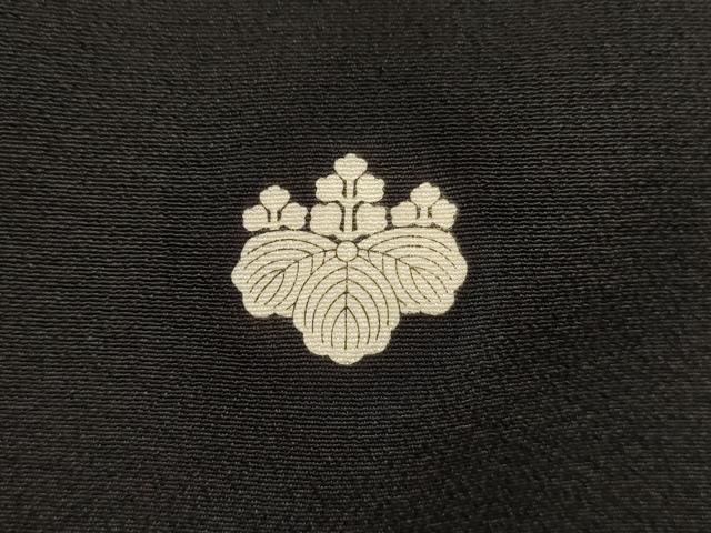 平和屋着物■豪華黒留袖 駒刺繍 地紙鳳凰花文 金彩 正絹 逸品 AAAY7058iu