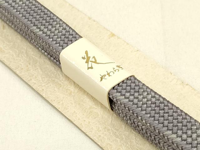 平和屋着物●和装小物 帯締め・帯揚げセット 市松模様 暈し染め 正絹 逸品 未使用 AAAY7104ay