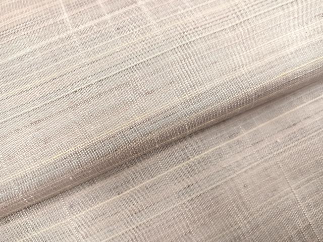 平和屋着物●紅花紬 米沢 霞文 正絹 逸品 AAAY8616ph