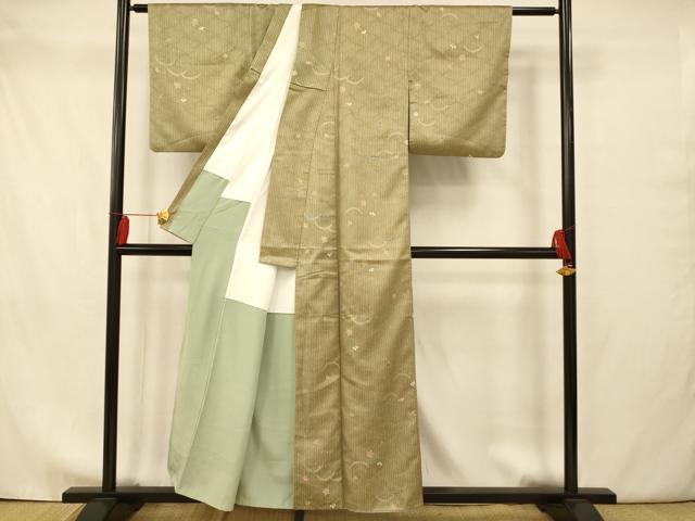 平和屋着物■小紋 露芝楓文 洗える着物 AAAY8688fw