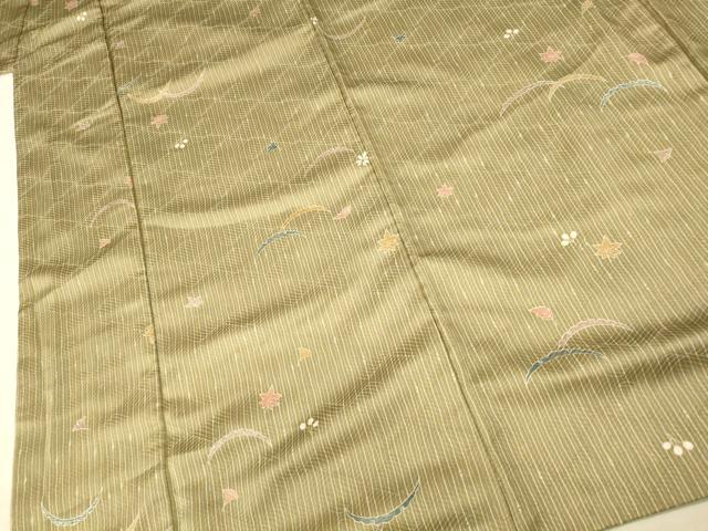 平和屋着物■小紋 露芝楓文 洗える着物 AAAY8688fw