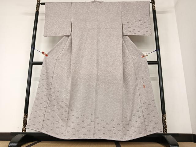 平和屋着物●摺り友禅の第一人者 吉田博 博匠 手描き 訪問着 桐 正絹 逸品 AAAZ0032zg