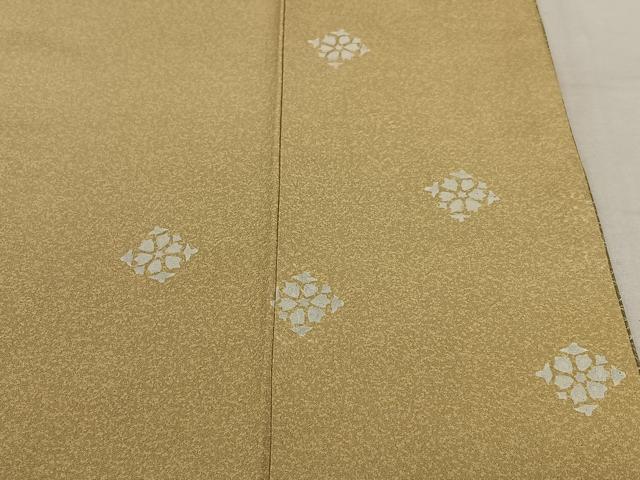 平和屋着物●訪問着 紬地 道長花文 正絹 逸品 AAAZ0240zg