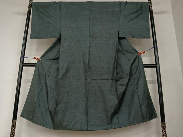 平和屋着物●男性 本場大島紬 アンサンブル 100亀甲 総詰め 正絹 逸品 AAAZ0322zg