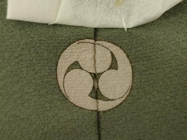 平和屋着物●上質な色無地 岩井茶色 正絹 逸品 未使用 AAAZ0608ck