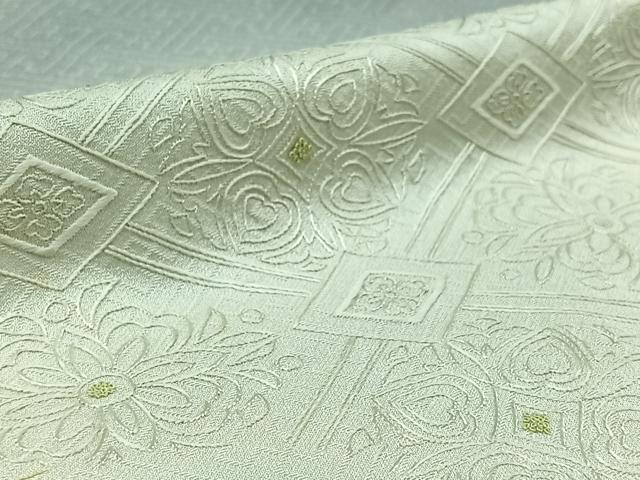 平和屋着物▽訪問着 単衣 総刺繍 蜀江花文 暈し染め 正絹 逸品 AAAZ0683jh