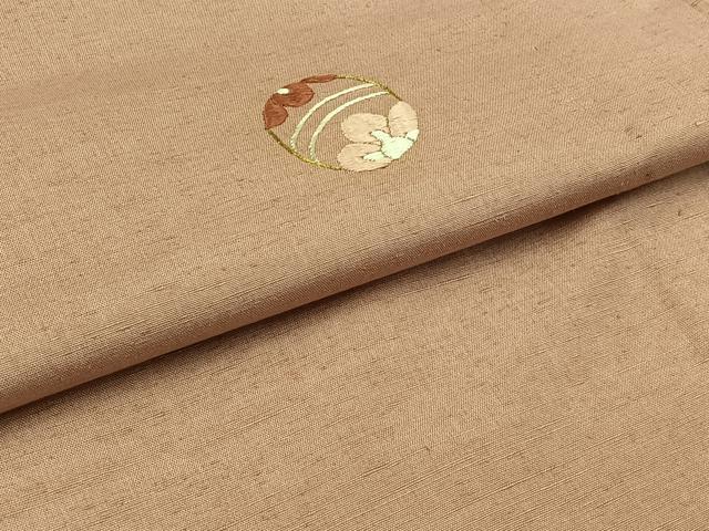 平和屋着物▽色留訪問着 単衣 総刺繍 毬文 金糸 ますいわ屋扱い 正絹 逸品 AAAZ0706jh