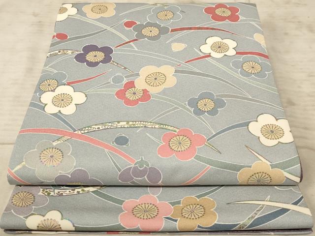 平和屋着物◎創作 全通柄 京袋帯 舞花文 金彩 正絹 逸品 AAAZ0747dt