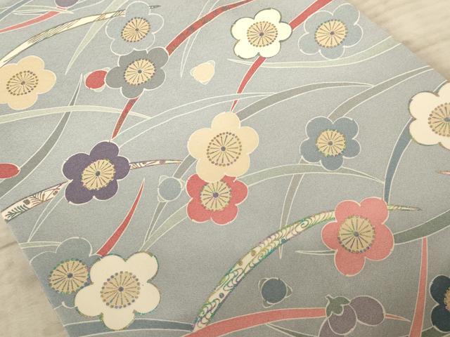 平和屋着物◎創作 全通柄 京袋帯 舞花文 金彩 正絹 逸品 AAAZ0747dt