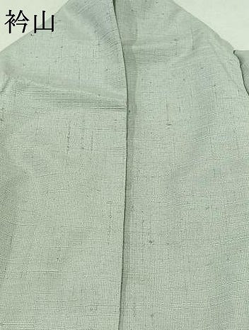 平和屋着物▽訪問着 単衣 紬地 風景文 暈し染め 正絹 逸品 AAAZ0972jh