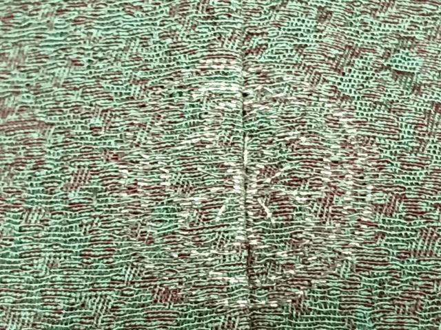 平和屋着物▽上質な小紋 単衣 幾何学文様 正絹 逸品 AAAZ1399fy