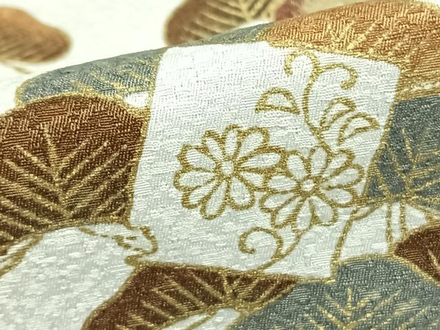 平和屋着物▽訪問着 単衣 浜松文 洗える着物 AAAZ1410fy